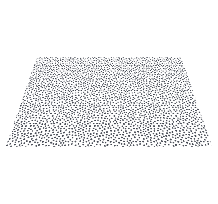 rôzne vinylové koberce pre deti motív čiernych bodiek - Tenstickers