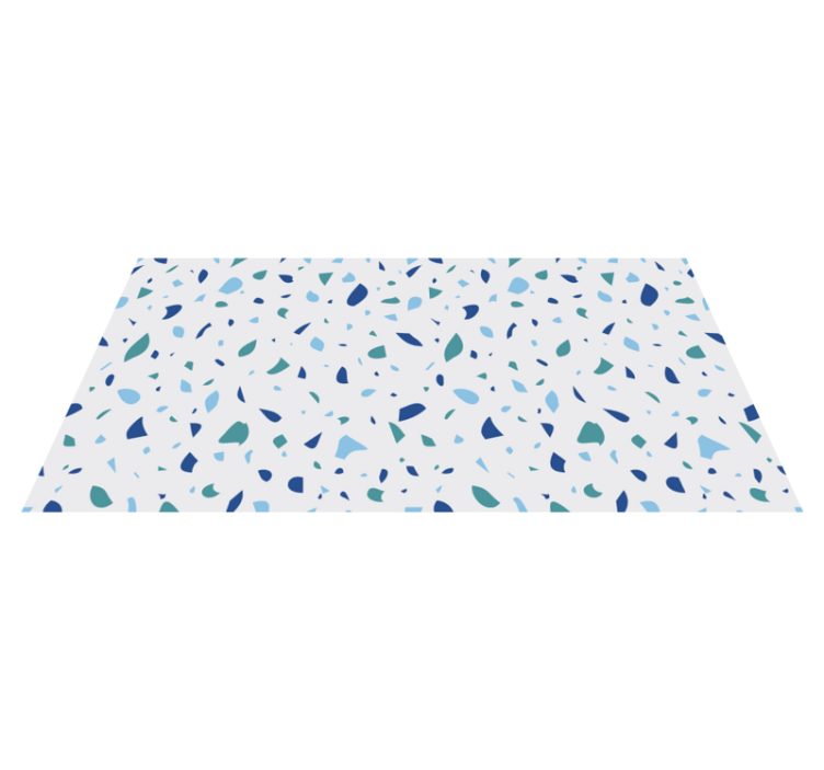Mramorový vinylový koberec farebný vzor - Tenstickers