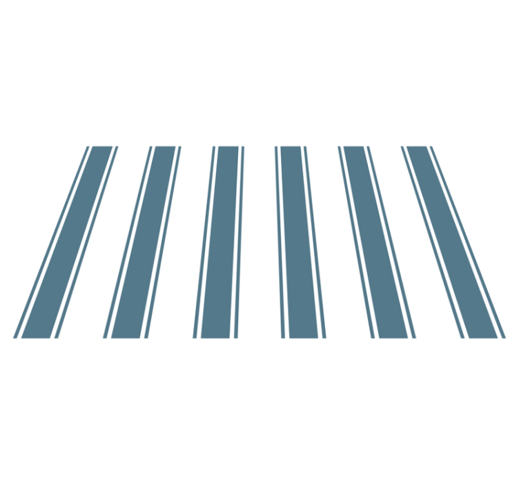 pruhovaný vinylový koberec súčasný vzor - Tenstickers