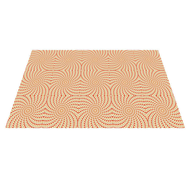 Mandala tribal dizajn mandala vinylový koberec - Tenstickers