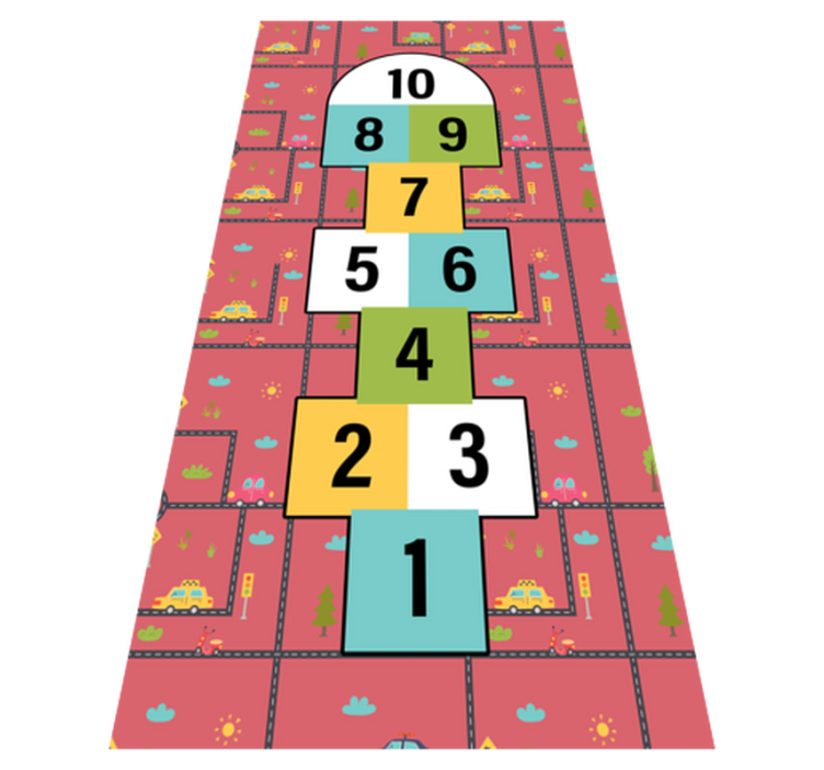 Skákacia hra bordová hracia podložka - Tenstickers