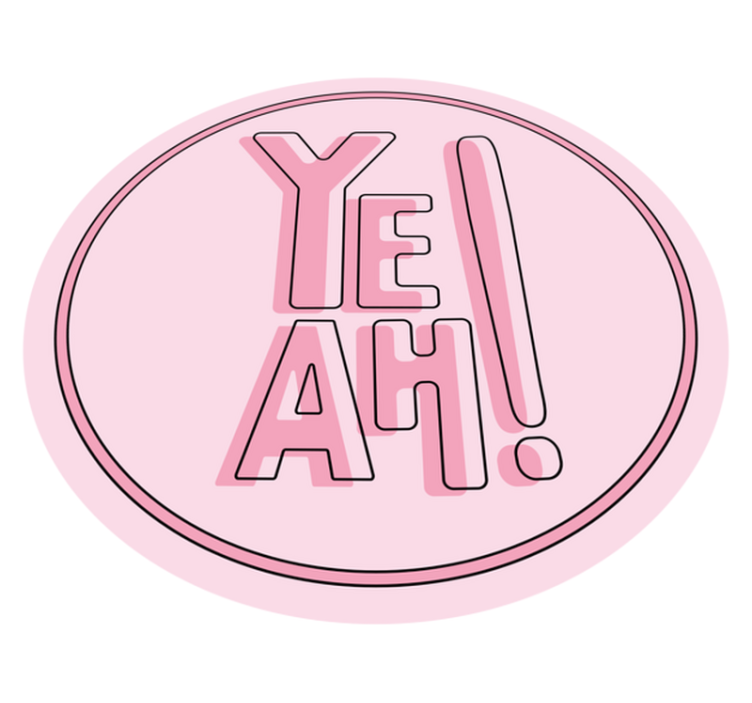 vinylový koberec citáty expresívny textový motív - Tenstickers