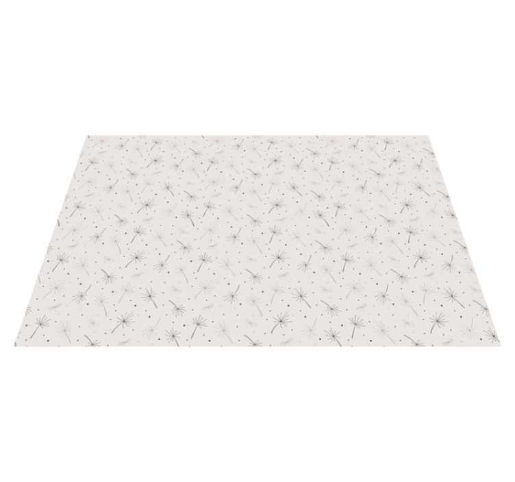 Tenký trávový kvetinový koberec v škandinávskom štýle - Tenstickers