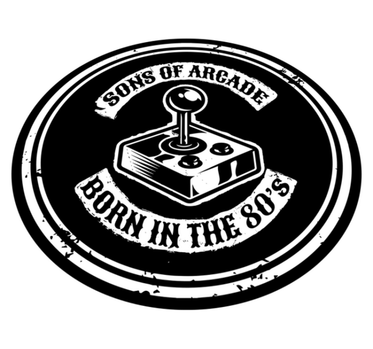 vinylový koberec citáty arkádová nostalgia zrodená 80. Roky - Tenstickers