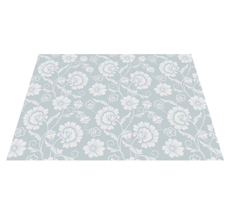 vinylový koberec kvety a rastliny elegant Floral Pattern - Tenstickers