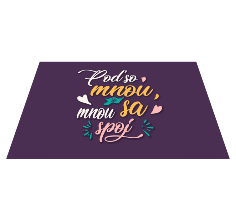 Vinylový koberec Pod somnou - Tenstickers