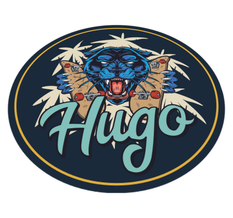 Vlastná podložka pre zvieratá pantera - Tenstickers