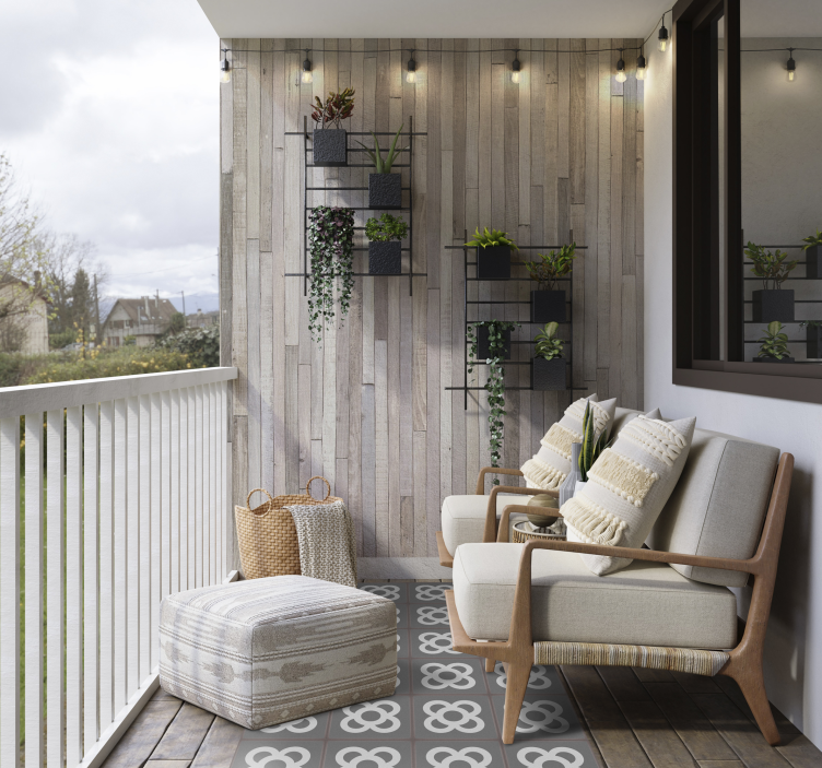 Mozaika koberca z pvc panot barcelona - Tenstickers