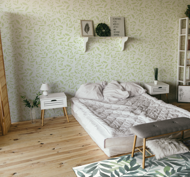 Prírodný podklad prírodný vinylový koberec - Tenstickers