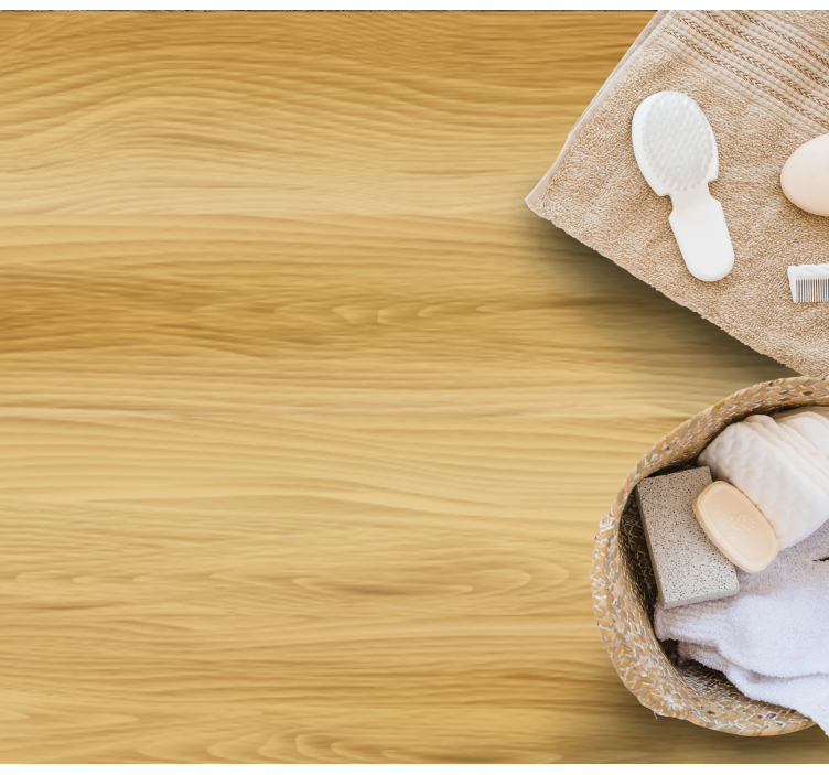 vinylový koberec drevo jednoduchá textúra - Tenstickers