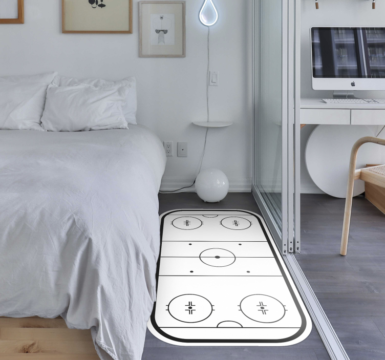 detský vinylový hry ľadový hokejový štadión - Tenstickers