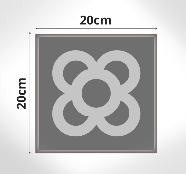 Mozaika koberca z pvc panot barcelona - Tenstickers