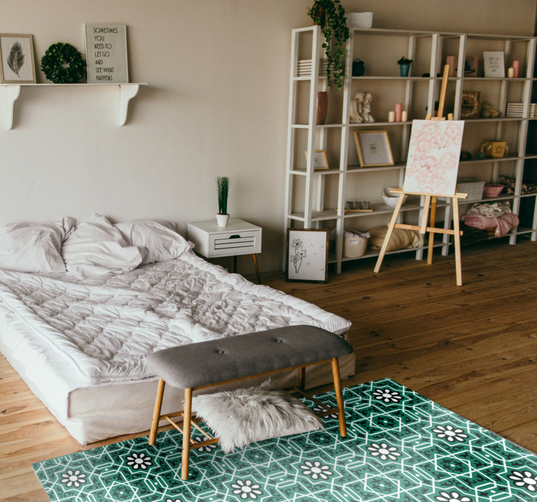 Dlhý kuchynský vinylový koberec so vzorovým kobercom - Tenstickers