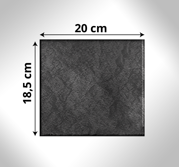 čierne kamene dláždená kobercemoderný koberec - Tenstickers