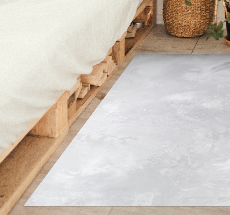 Vinylový koberec zo šedého betónového kameňa - Tenstickers