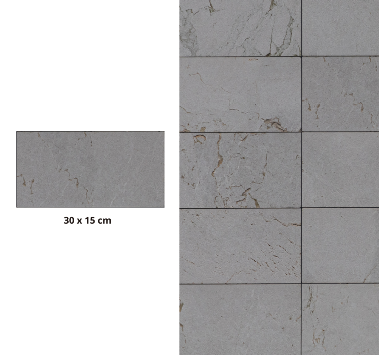 Koberec sivá betónová mriežka - Tenstickers