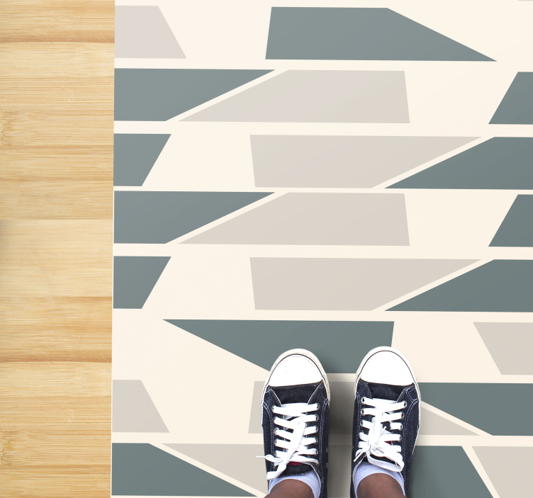 Abstraktné geometrické keramické dlaždice chodba - Tenstickers