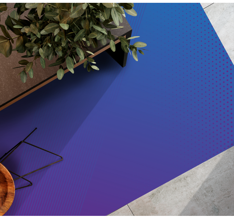 Abstraktná fialová až modrá mat - Tenstickers