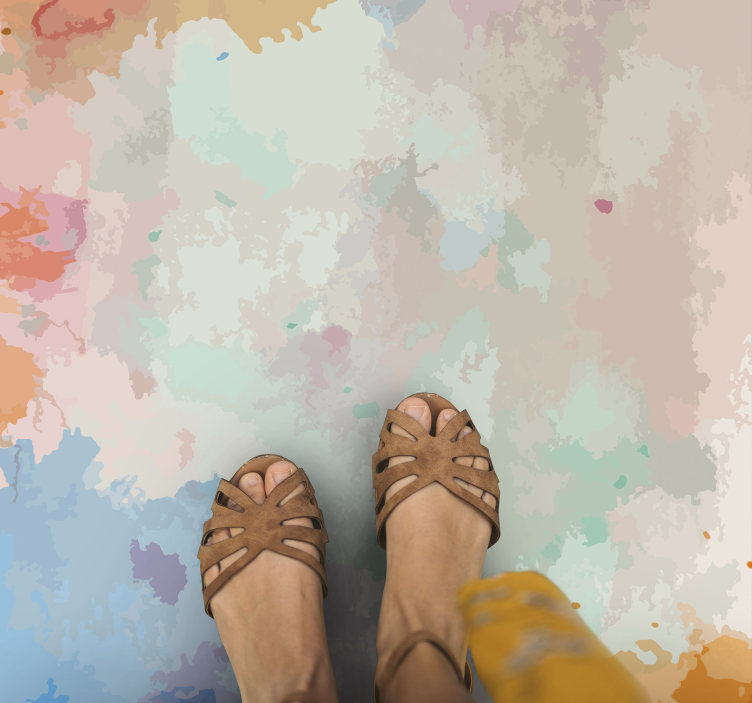 Abstraktný koberec oblasti pippa moderný koberec - Tenstickers