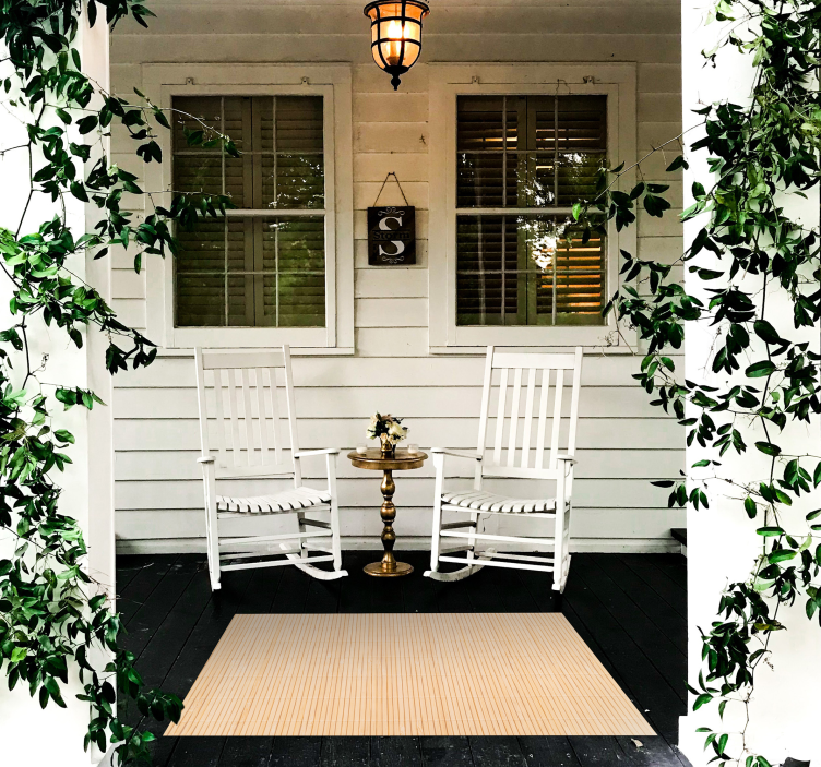 Bambusový vzor textúry vinylový koberec - Tenstickers