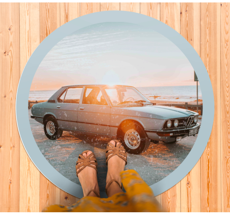 Vinylový koberec bmw 3. 0 - Tenstickers