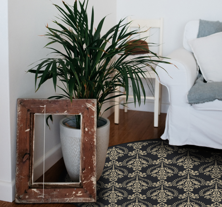 Damaškové bezšvové vinylové koberce do kancelárie - Tenstickers