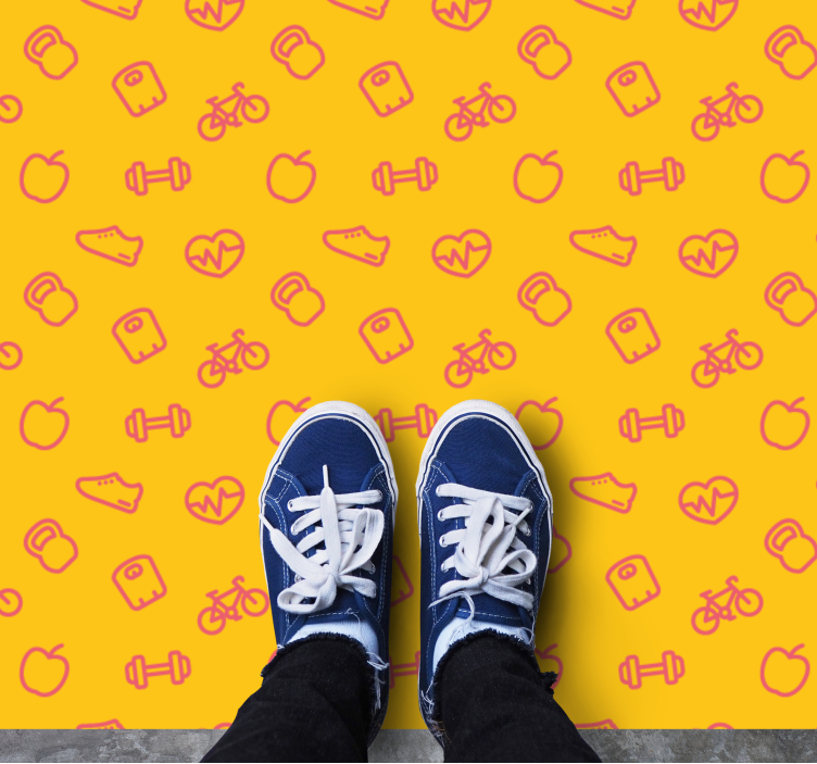 detský vinylový koberec mladícka hravosť - Tenstickers