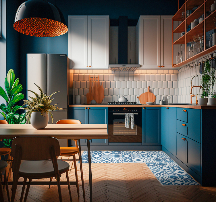 Elegantné vinylové kuchynské rohože - Tenstickers