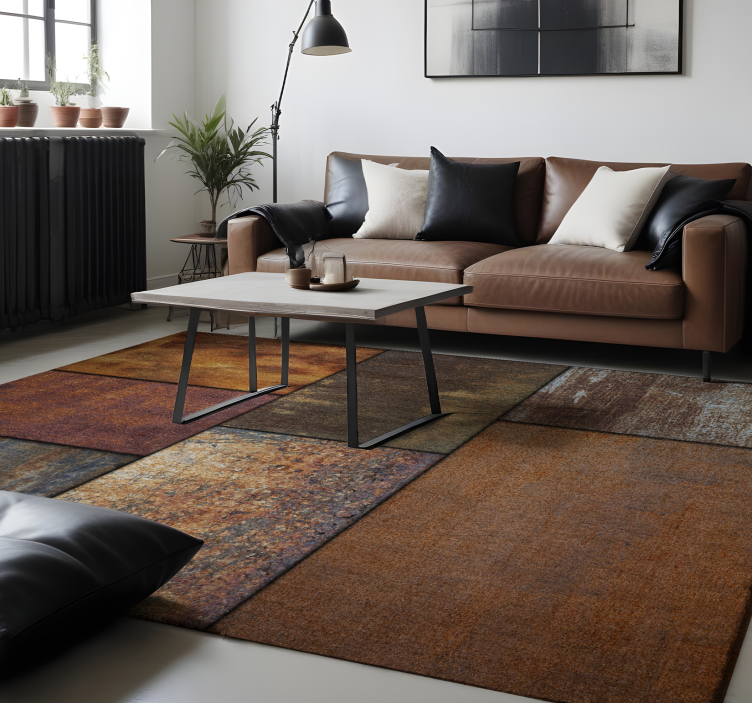 kamene vinylový koberec rustikálna kamenná elegancia - Tenstickers