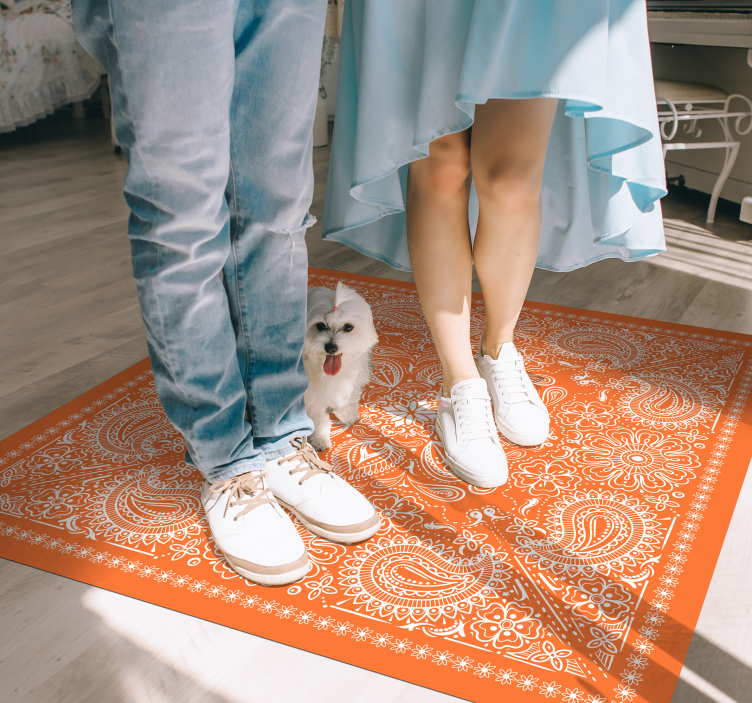 Koberec z obývacej izby z vinylového dreva - Tenstickers