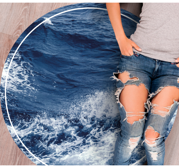 Koberec s efektom vody - Tenstickers