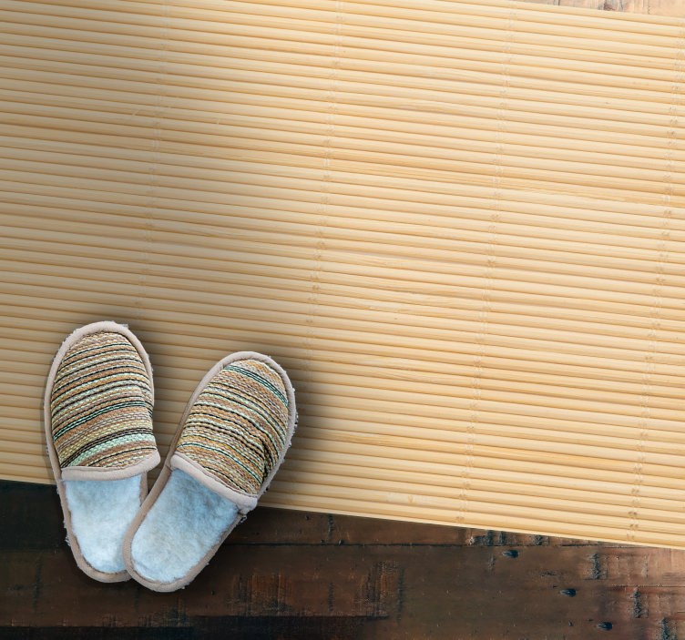 Koberec s imitáciou bambusového vzoru - Tenstickers