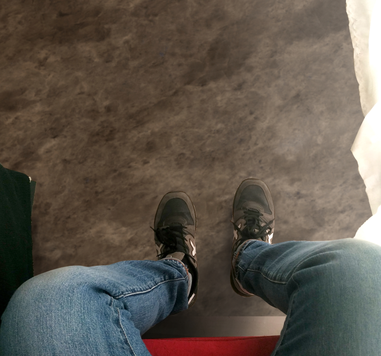 Mramorový vinylový koberec elegantný hnedý efekt - Tenstickers