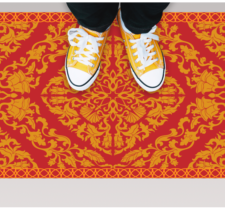 Perzský vzhľad vinobranie vintage koberec - Tenstickers