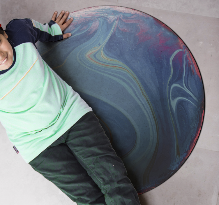 Vinylový koberec planet teen room - Tenstickers