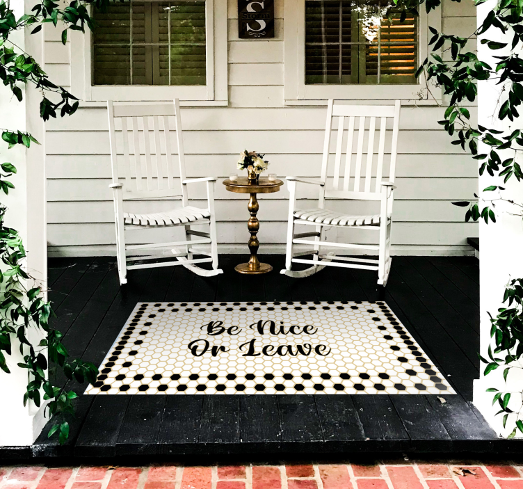 Prispôsobený text byť pekný koberec - Tenstickers