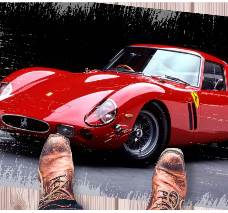 Ferrari 250 gto vintage koberec - Tenstickers