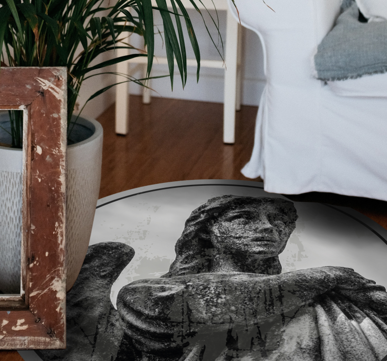 Vintage sklonený uhol vintage koberec - Tenstickers