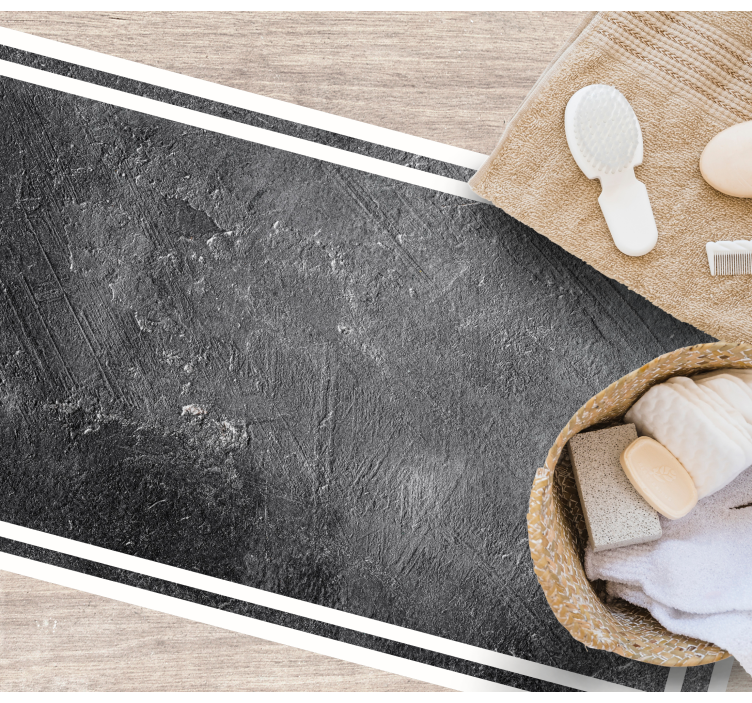 rôzne vzorované vinylové koberce čierny zemitý efekt - Tenstickers