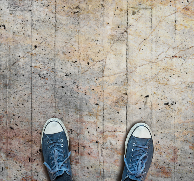 Staré priemyselné betónové farby moderný koberec - Tenstickers