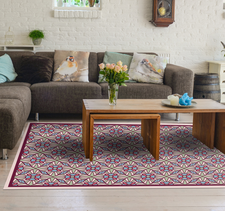 Kobercové mozaikové podlahové dlaždice camelot - Tenstickers