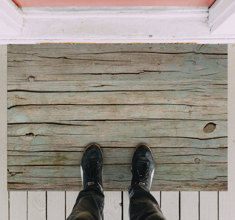 Drevené podlahy zo znečisteného dreva - Tenstickers