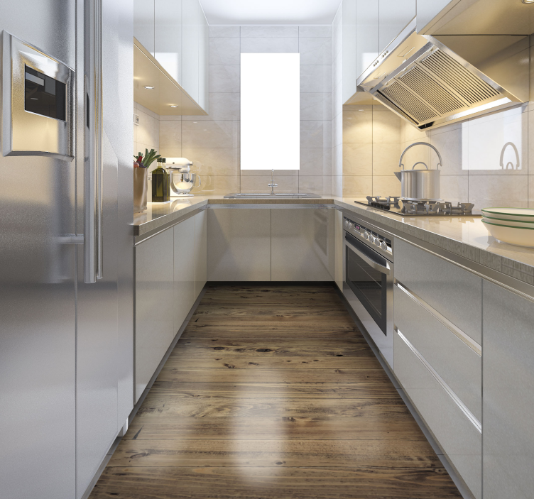 Vinylový koberec s efektom opotrebovaného dreva - Tenstickers