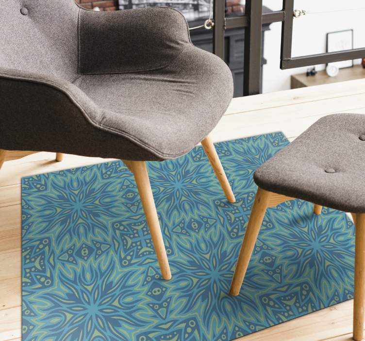 Vinylový koberec s etnickým vzorom - Tenstickers