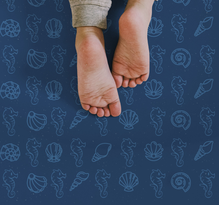 vinylové koberce zvieratá ilustrácie morských motívov - Tenstickers