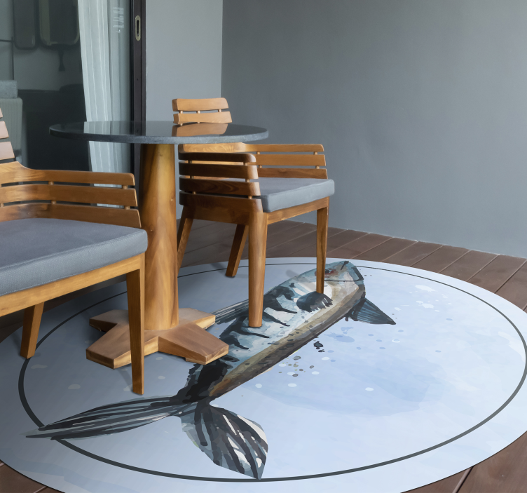 vinylové koberce zvieratá vodný prieskum - Tenstickers