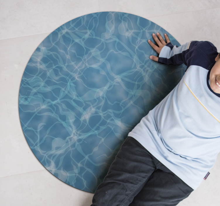 Vinylový koberec bazén prírodný koberec - Tenstickers