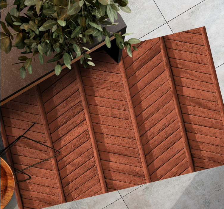 vinylový koberec drevo detaily drevených dosiek - Tenstickers