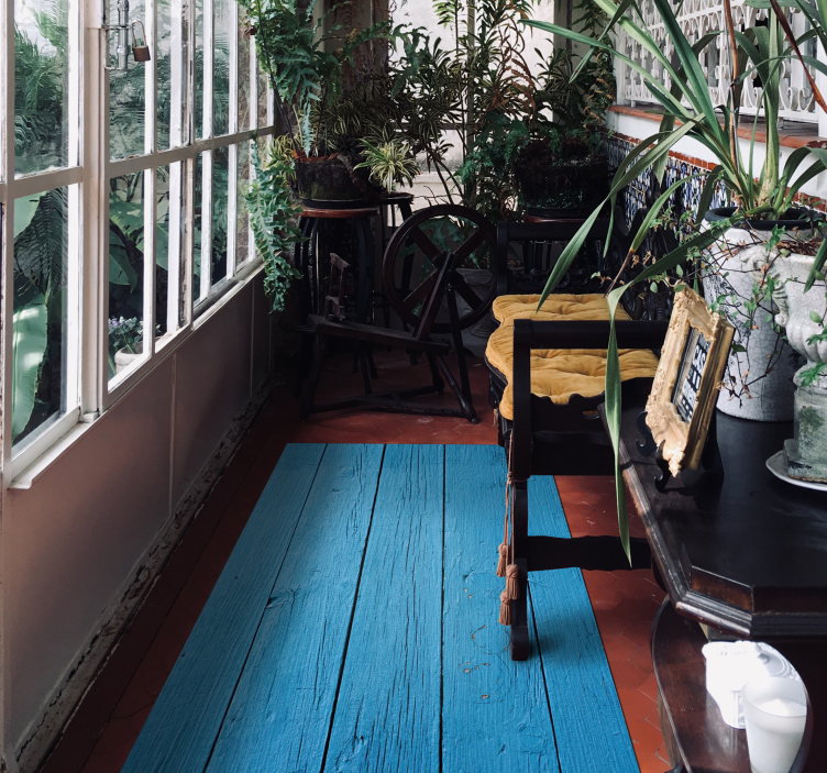 vinylový koberec drevo rustikálny vzor dosky - Tenstickers