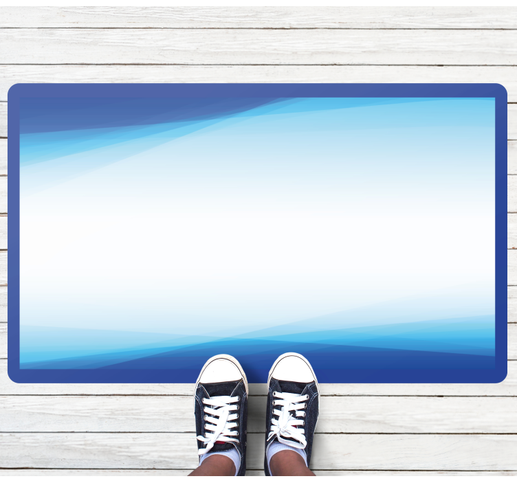 vinylový koberec minimalisticky chladný gradientový prechod - Tenstickers